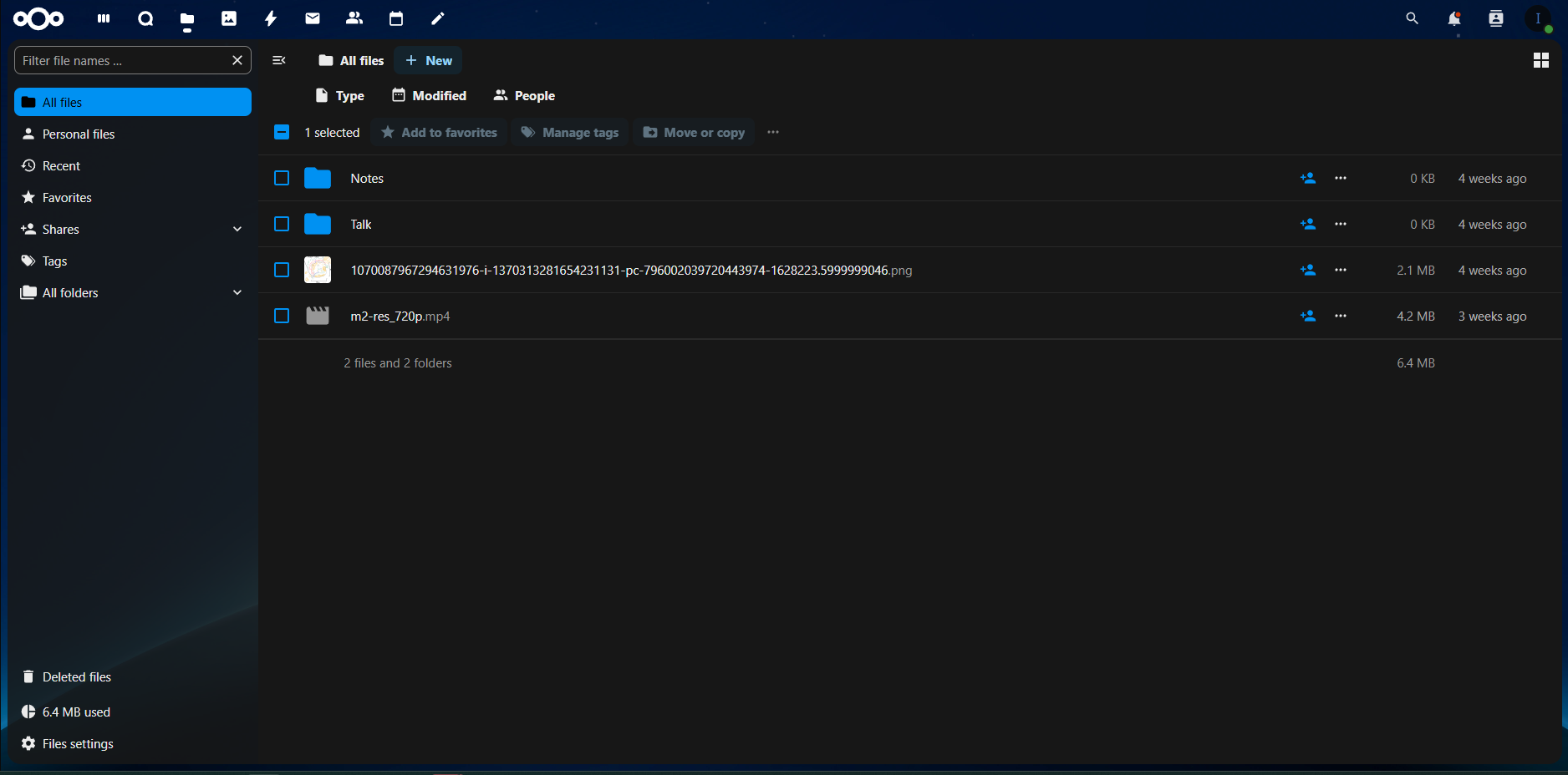 cloud storage server
